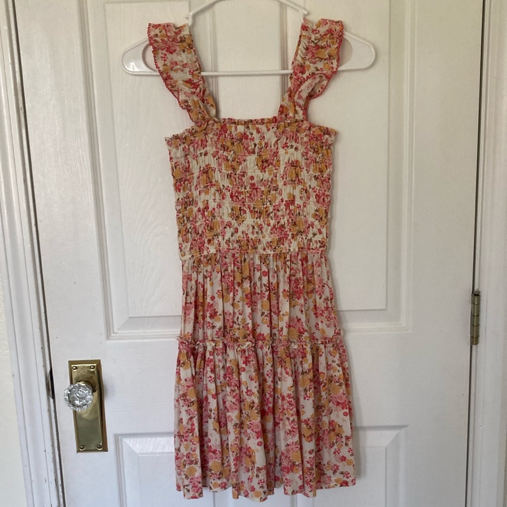 Floral Pink Aerie dress XS
